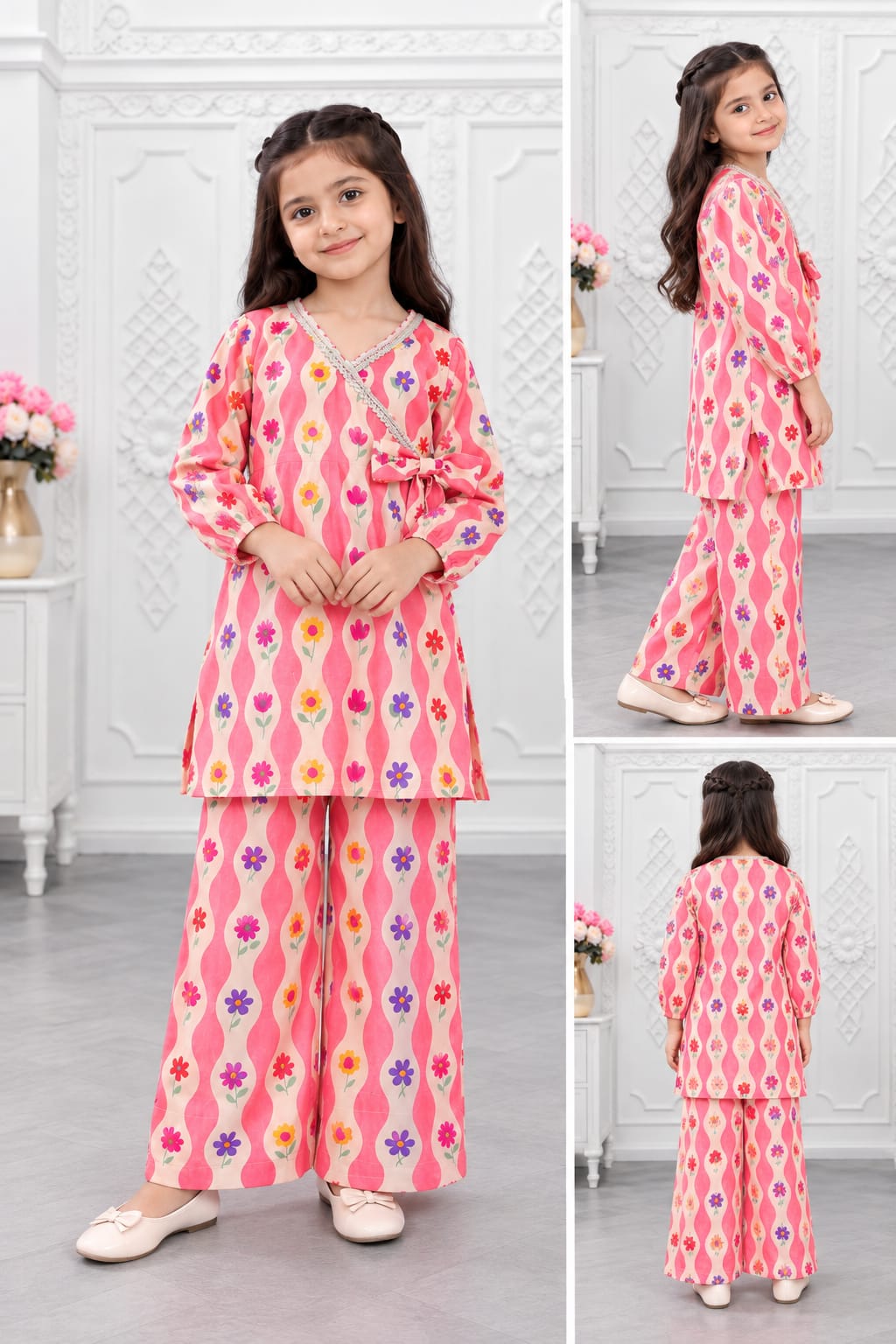 Pink Floral Co-Ord Set