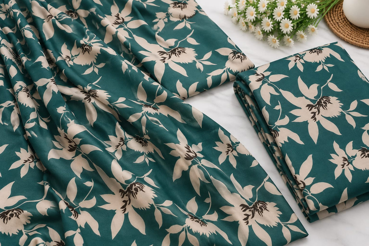 Printed Unstitched Two-Piece Suit