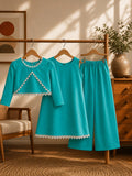 Turquoise Blue 3-piece set